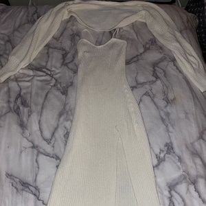 Barely Worn Dress & Shrug Set